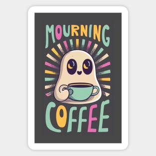 Mourning Coffee Sticker